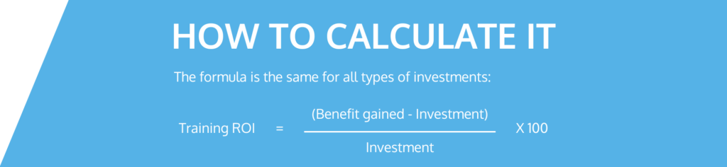 Training return on investment